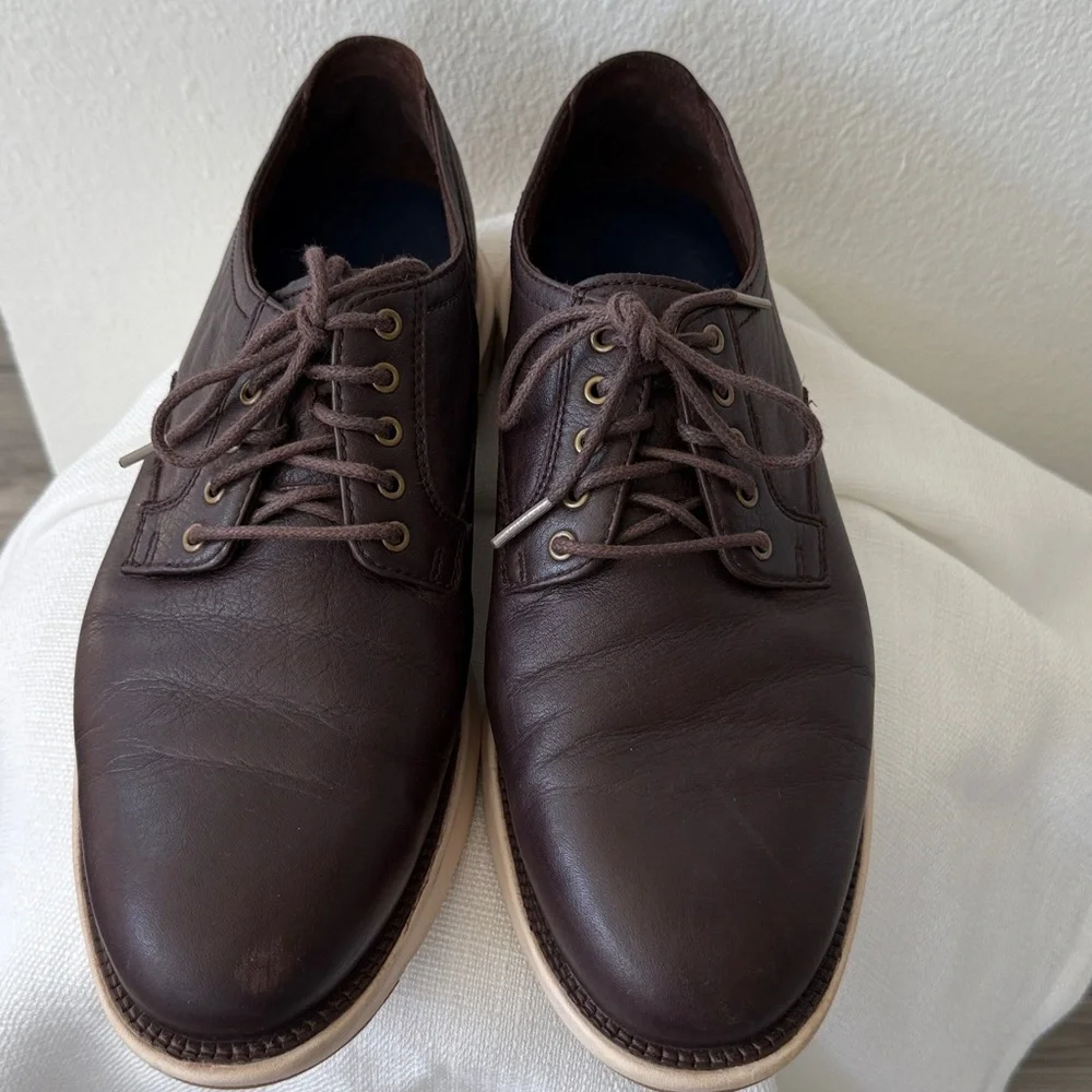 Cole Haan Grand Plus Essex Wedge Oxford Dark Coffee (C33828) Men's Size 9M